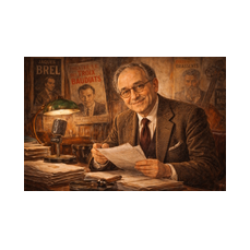 Jacques Canetti producteur decouvreur de talents chanson francaise<br />