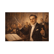 Raymond Ventura musicien juif sepharade chef orchestre<br />